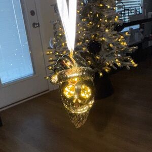 Gold Jack Skellington  Ornament